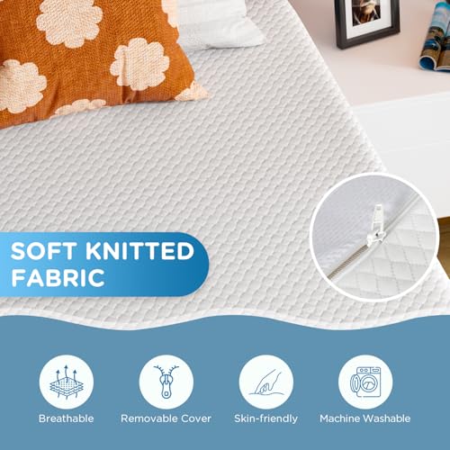 Image of PayLessHere | 14 Inch King Mattress | Medium Firm Base Foam Mattress