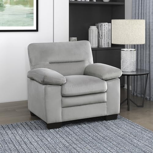 Sillón estándar cómodo plegable Gris miniatura 1