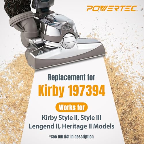 Image of POWERTEC 197394 Vacuum Bags for Kirby 9PK, Fits Kirby G3, G4, G4D, G5, G6, G7, G7D, G2000, G2001, Gsix, Ultimate G, Heritage II, Style III Vacuum Cleaners, Replacement for 197294 197289 197301 (75137)