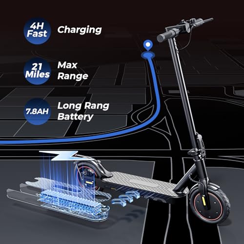 Image of Electric Scooters - Electric Scooter Adults, 1200W /1000W /500W Motor, 28 /25 /21 /18 MPH Top Speed, 10'' /8.5'' Tires, 28 /25 /23 /21Miles, APP Control E Scooter for Teens