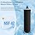 Purewell NSF/ANSI 42 Certified Black Purification Elements, Replacement for BB9-2® Water Filters, Compatible with Berkey Gravity Filtration System, Pack of 2