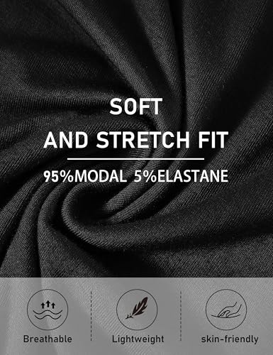 MoFiz Men's Pajamas Set Short Sleeve Bottom PJ's Pants Bedroom Pijama Sleep Night Suit 2 Piece Pjs Set Ultra Soft3