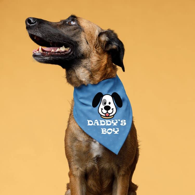 TheYaYaCafe Printed Dog Bandana, Quirky Dog Bandanas Daddy BOY_XL (B0BSRX47NJ) Amazon Price History, Amazon Price Tracker