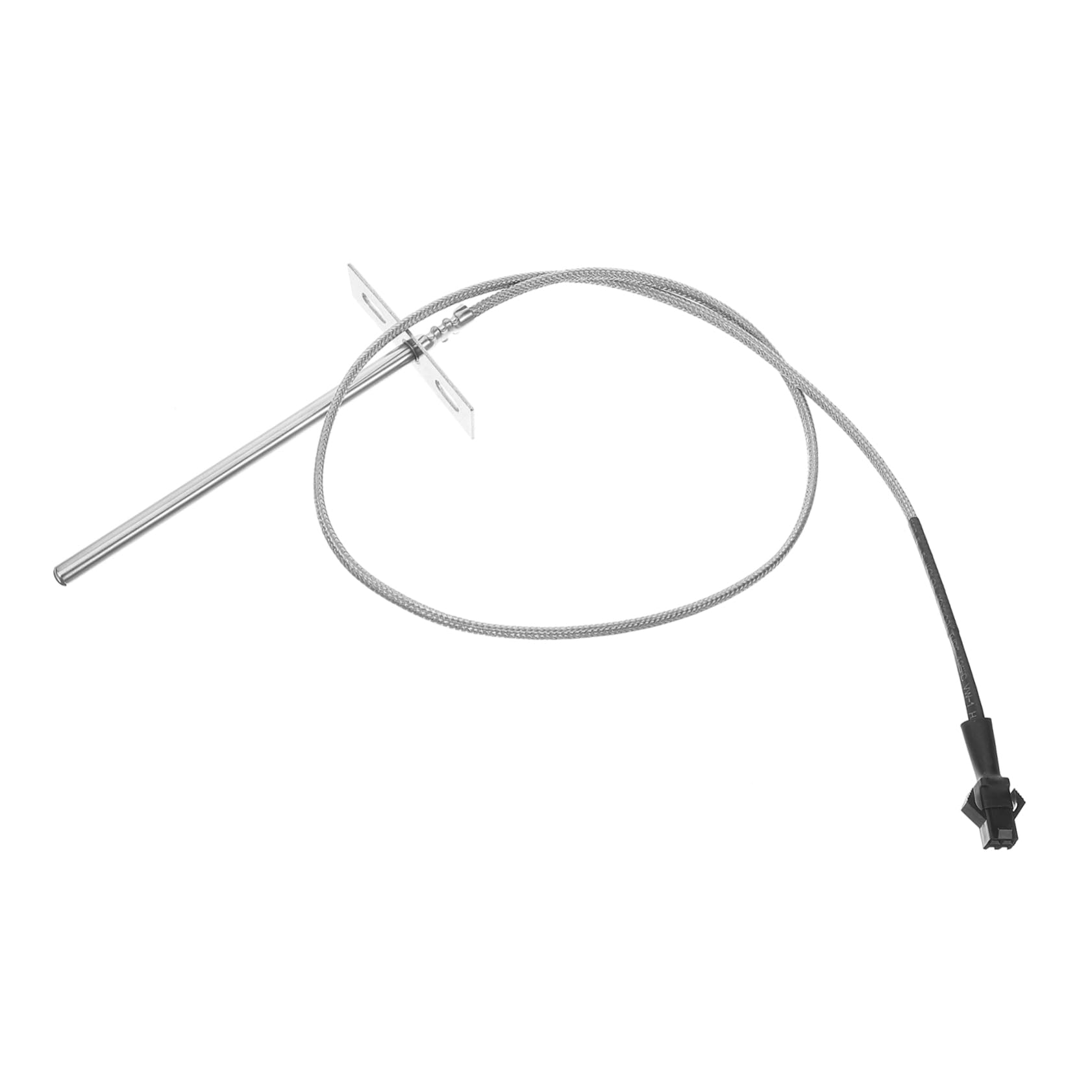 HEMOTON 4 Set Termometro macchina griglia cucinando carne sensore temperatura esterno accessori barbecue accessori per barbecue sonda temp sonda di temperatura Acciaio inossidabile Silver