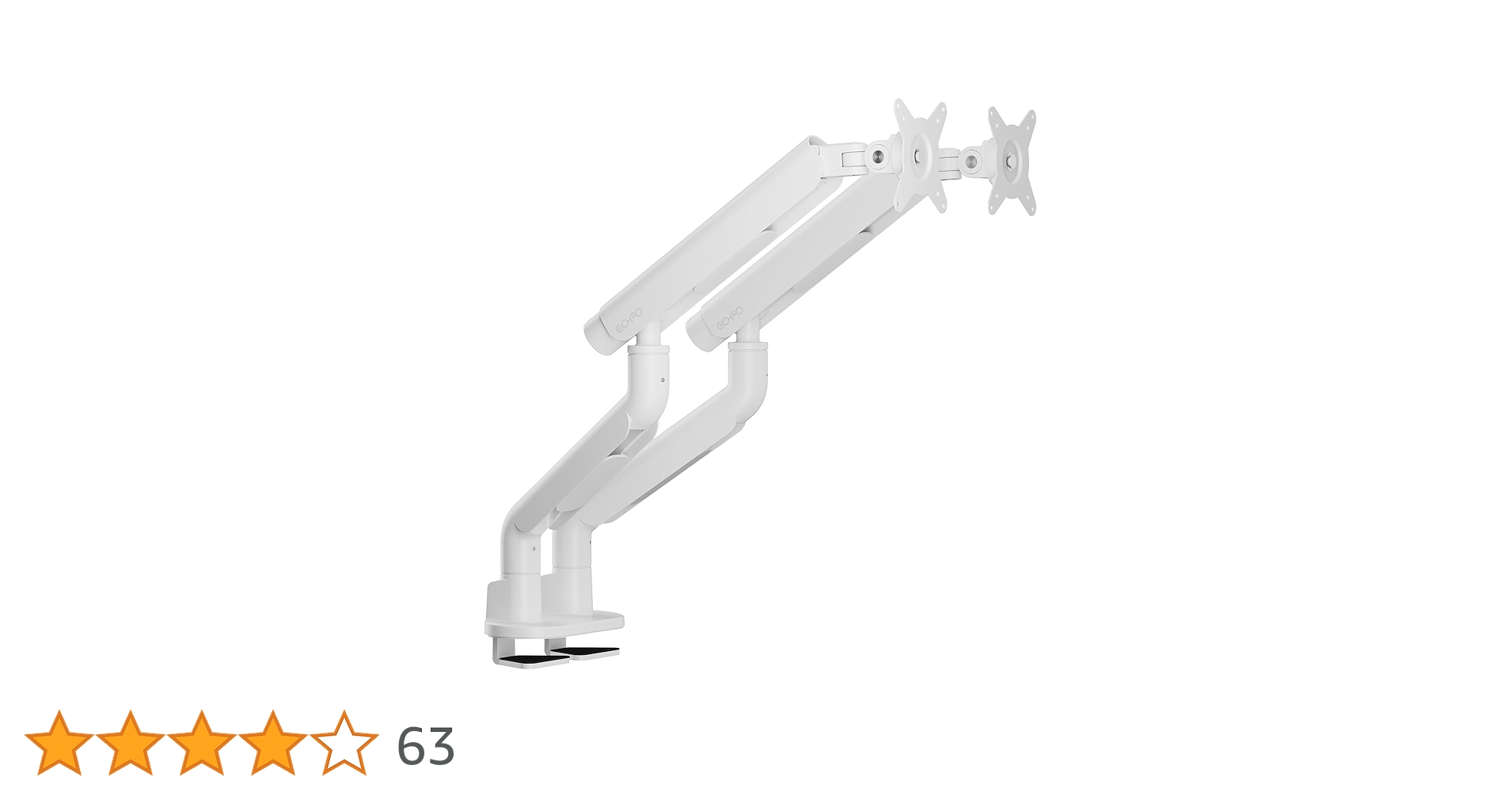 COFO 無重力モニターアーム Pro シングル（ホワイト） COFO無重力モニターアームPro – COFO（コフォ）