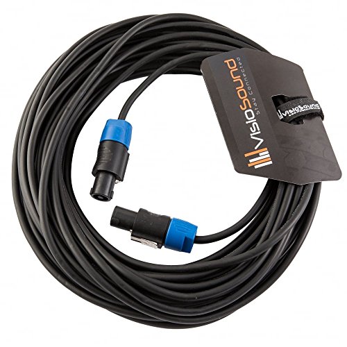 Cable Altavoz Speakon Conector Rean Neutrik 15 Metros para Amplificador PA