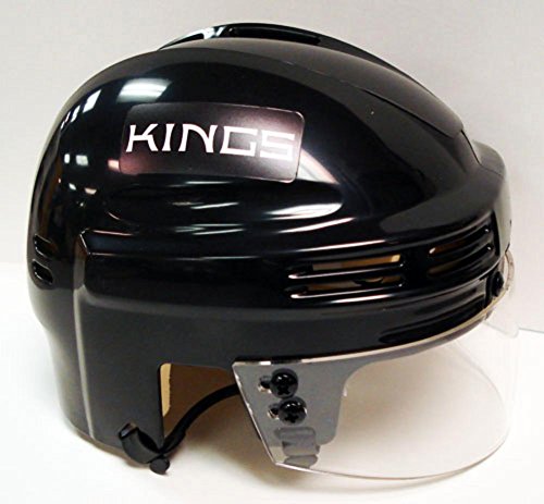 SportStar Mini Hockey Display Helmet — Black — Los Angeles LAK