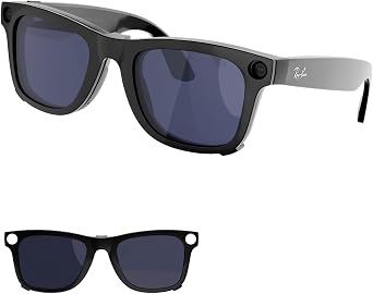 Polarized Clip for Ray-Ban Meta Wayfarer & Gen 2 RW4008 Discoloration Clip-on for Meta Wayfarer Gen 2 glasses