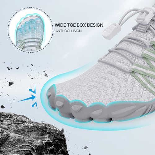 Image of ATHMILE Water Shoes for Men Women Quick Dry Aqua Shoes with Toe Protection