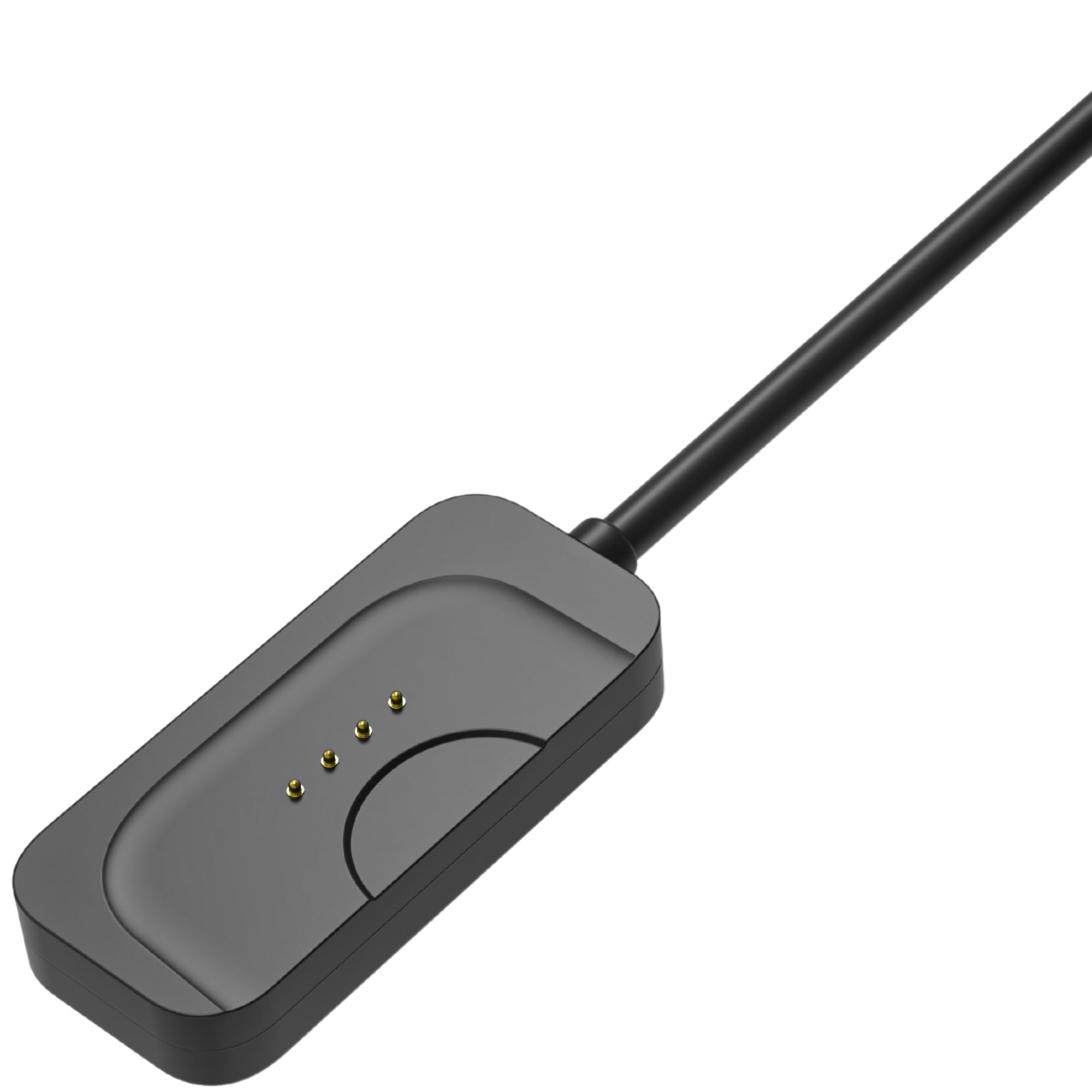 Caricabatterie Magnetico Per OPPO Watch Free E TicWatch GTH - Cavo USB Da 100cm, Nero - Foto 5