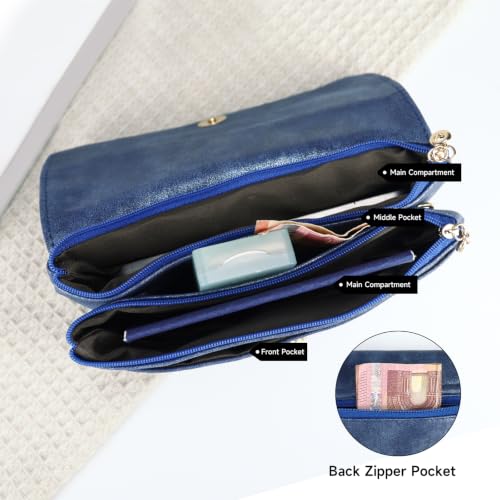 Image of Crossbody Purse, PU Leather Women's Crossbody Handbags Small Crossbody Bags for Women and Girls, Crossbody Handbag