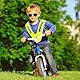 SPERMUOY Warnweste Kinder v Form,2 Stück Leichte kinderwarnweste,Reflektorweste Kinder,Kinderwarnweste,leichte kinderwarnweste V-Form für bessere Sichtbarkeit bei zur den Radfahren,Sport