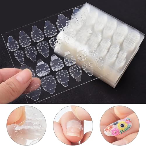 Image of ZOONA 24PCS Everlasting French Nails Artificial Nails Art Set| Lightweight & Long Lasting| Easy To Use| Quick Fix For Festivals & Special Occasions (z1111)