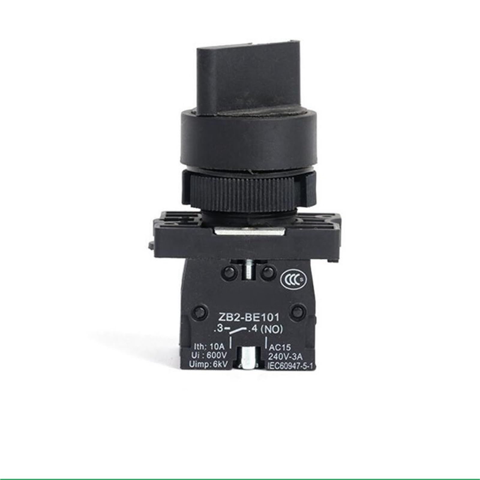 Interrupteur XB2-ED25 double contact normalement ouvert bouton de commande 3 vitesses 22mm - 6