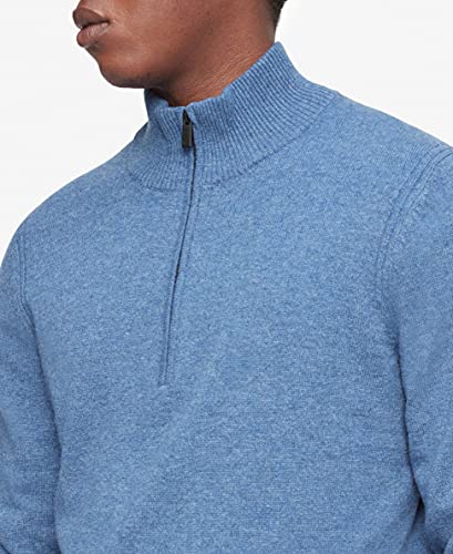 Calvin Klein Men's Merino Wool 1/4 Zip Sweater, Heroic Grey Heather,  X-Large : Amazon.in: Clothing u0026 Accessories