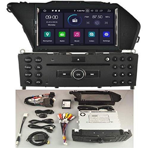 * spedizione gratuita. KasAndroid AUTORADIO Android 10.0 Compatibile con Mercedes Benz GLK X204/300/350 QUAD Core, 2GB RAM, 16GB ROM GPS Autoradio WiFi 4G CD DVD Navi Navigator 2 ANNI DI GARANZIA, DAB+ anno: 2008 2009 2010