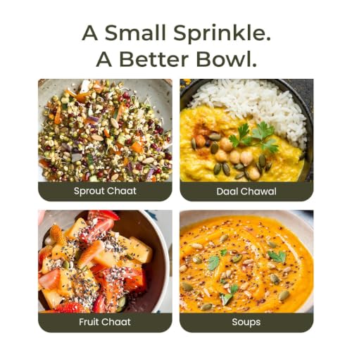 Image of Bolas 6 in 1 Roasted Seeds Mix -Pumpkin Seeds, Sunflower Seeds, Watermelon Seeds, Flax Seeds, Black Chia Seeds, Sesame Seed, 200g