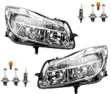 Johns, Jeu de phares pour Opel Insignia 07/08-09/13 H1/H7 gauche et droite avec ampoules