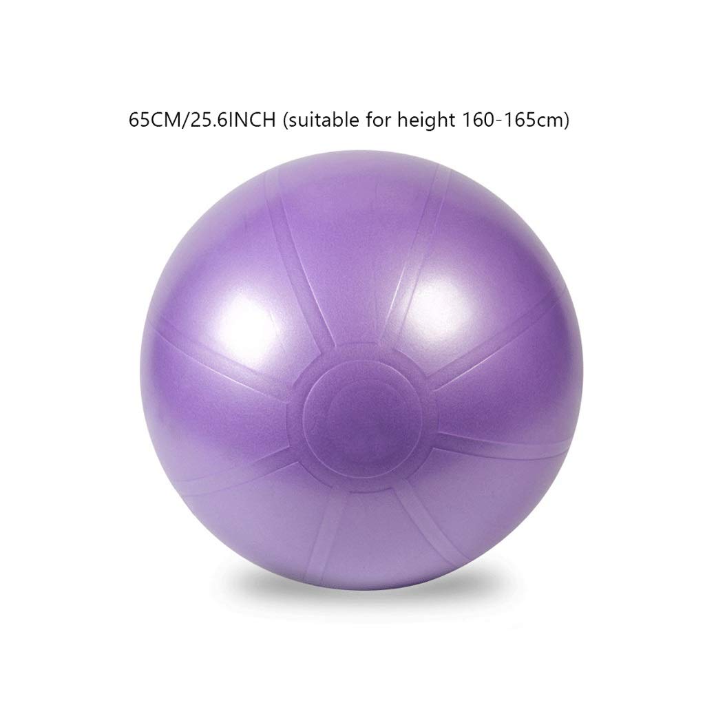 Pelota de Gimnasia Silla de Bola de Yoga de 65 cm Bola de Entrenamiento de Balance de Bola de Bola de Bola for posparto, Ejercicio for el hogar, Pilates, Yoga, Meditación