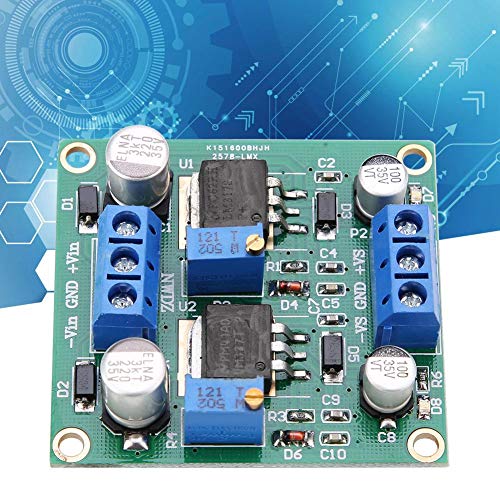 Image of Stabilizing Power Module, LM317 /337 Positive and Negative Voltage Stabilizing Power Module Low Linear Adjustable Adjustable Power Supplies lm317 Adjustable Voltage Regulator