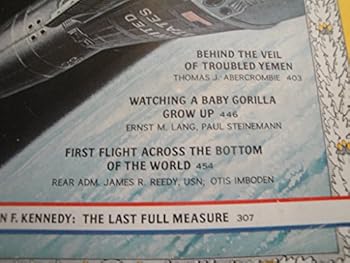 Paperback National Geographic March 1964 - How We Plan To Put Men On The Moon Book