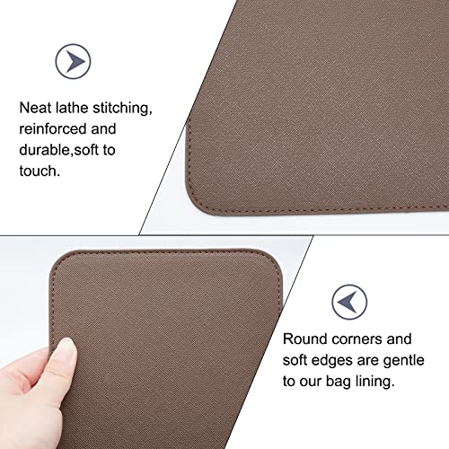 Base de sac rectangulaire marron 30x15cm pour organiseur Neverfull MM - 6