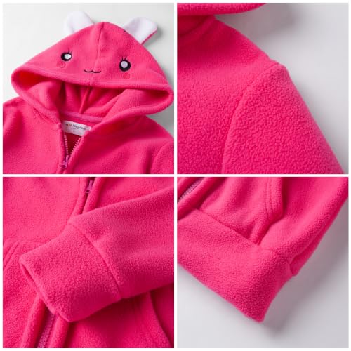Image of Mud Kingdom Fleece Hoodies Jacket for Boys Girls Full Zipper Long Sleeve Happy Halloween