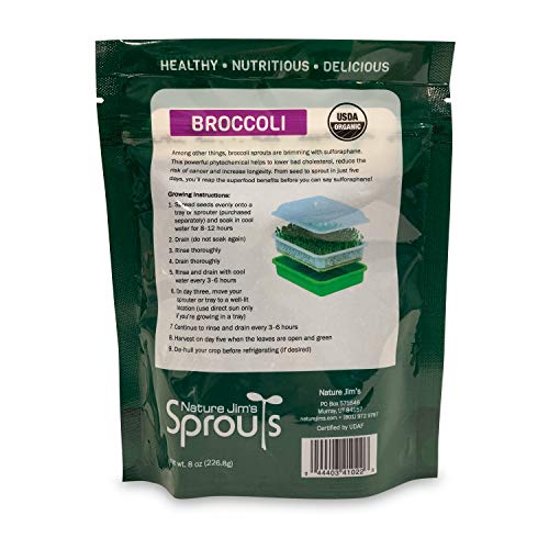Nature Jims Sprouts FREEPI Broccoli Sprout Seeds thumb #3