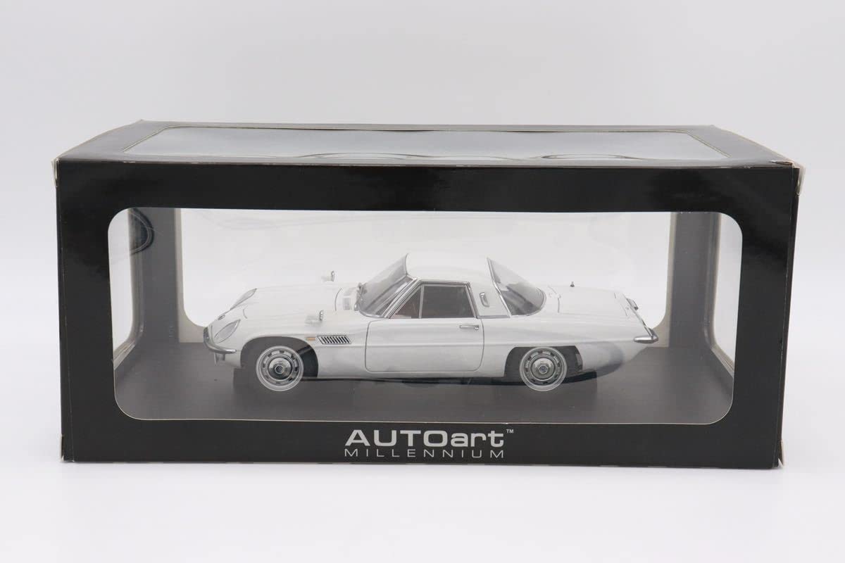【レア】1/18 オートアート マツダ コスモスポーツ ホワイト ミニカー ミニカー検証】18分の1の宇宙を見る…オートアート / マツダ