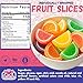 RUS Candy Company Classic Fruit Slices – 1 Lbs Bulk Bag | Old-Fashioned Jelly | Nostalgic Fruit-Flavored Candy for Sharing, Parties & Gifts (1 Pound)