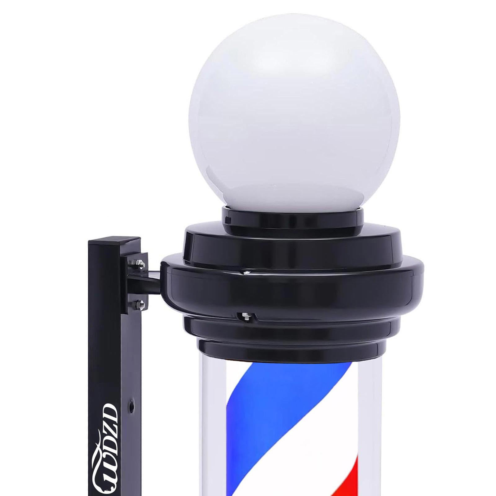 Amazon.co.jp: WDZD 88 cm 赤回転式サインポール、理髪店標識