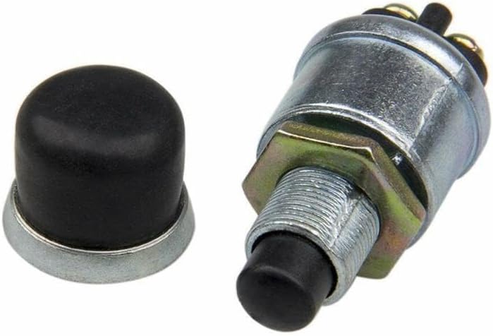 Automotive Replacement Parts 12 Volt DC Heavy-Duty Start Momentary Push-Button Starter Switch 50 Amps Mod-A98P-381