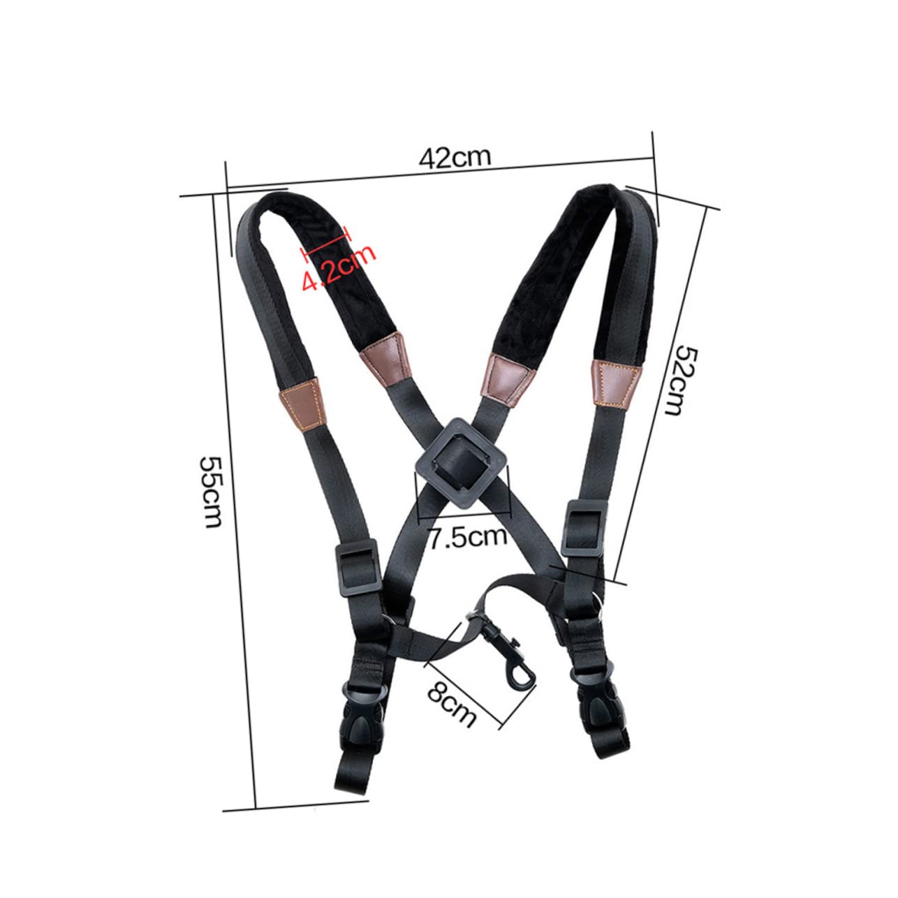OFFSCH Sax Harness Strap Saxophone Harness Saxophone Support for Boys and Girls