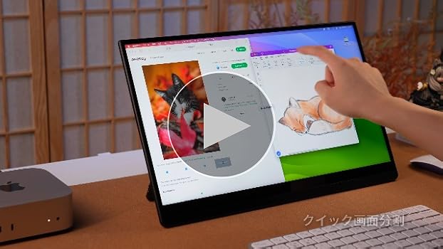 Amazon.co.jp: EHOMEWEI モバイルモニター 4K 17.3インチ 3840*2160