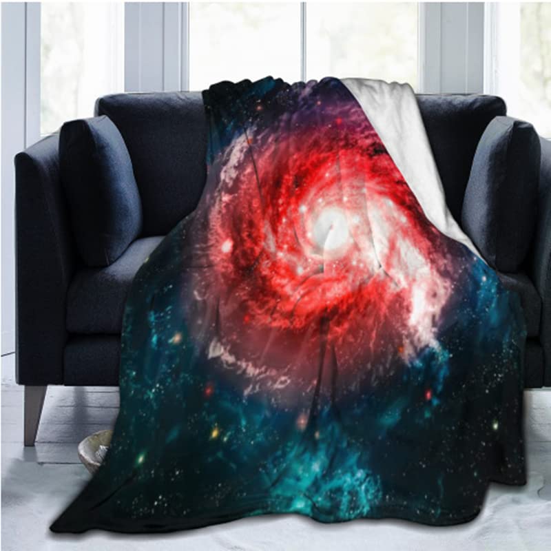 Koc miękki polar flanelowy czerwony i wir lekki narzuta chłodzący koce ciepły pluszowy uroczy koc narzuta sofa kanapa łóżko kemping podróż pościel chłopcy dziewczynki zwierzęta domowe dorośli 150 x 199 cm