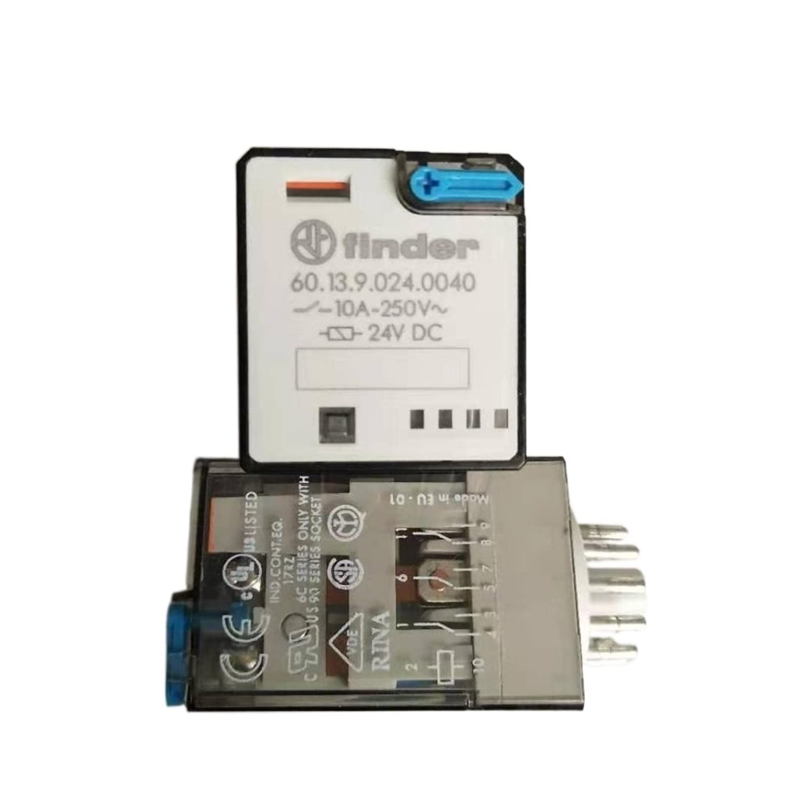 AERBNYEQP 60.13.9.024.0040 Intermediate Relay 10A 250VAC 24VDC 11 Pins