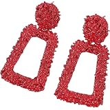 Abaodam Pendientes Colgantes Geométricos Mate Cascada para Mujer Uso Diario Fiesta y Regalos Joyería Moderna