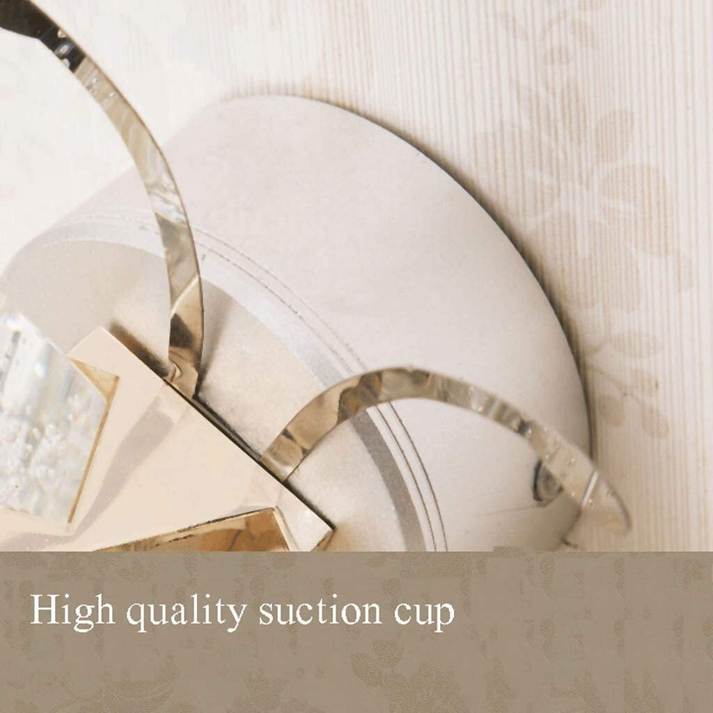 Wall Light Retro Aplique de Pared con Forma de Mariposa, luz de Pared de Cristal con 2 lámparas, lámpara de Pared Creativa para Dormitorio, lámpara de Pared, iluminación Decorativa para casa