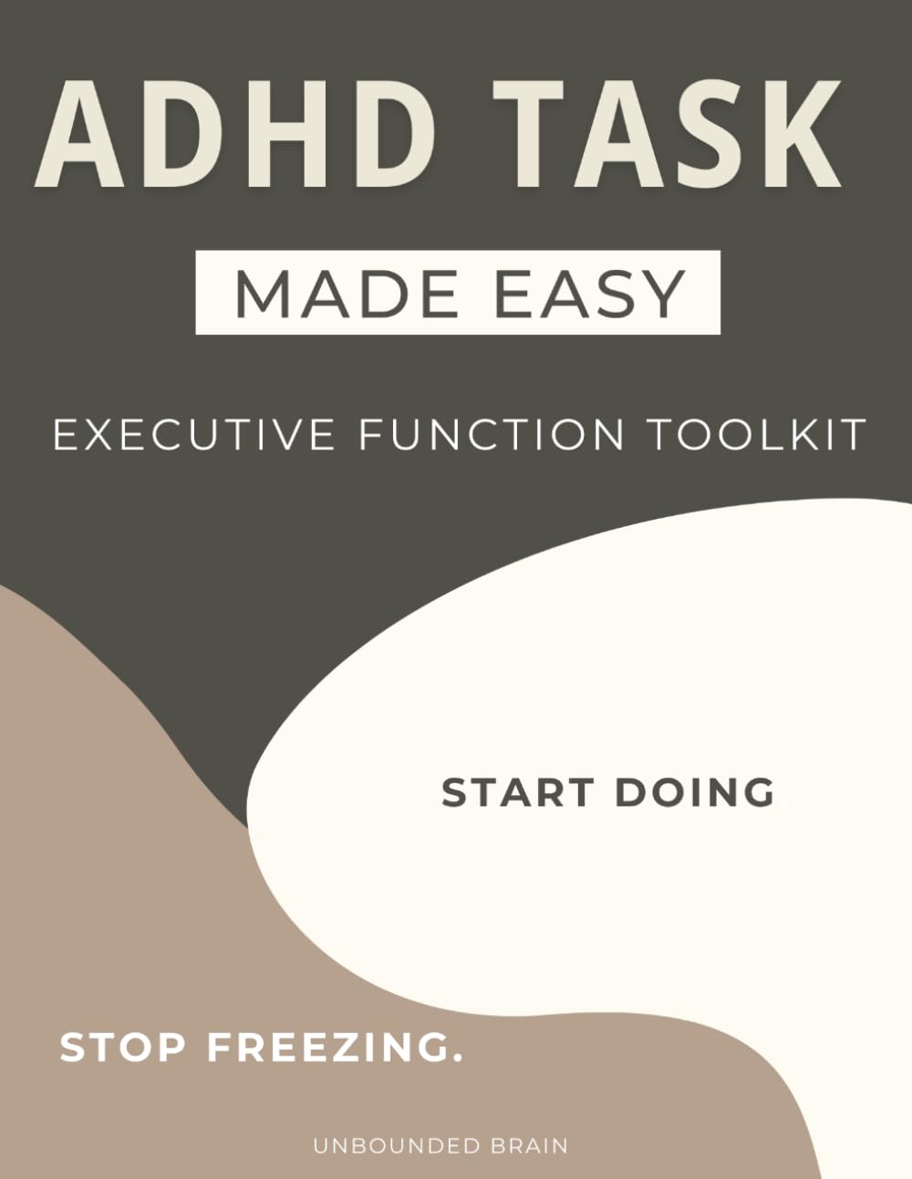 ADHD Task Paralysis Workbook | Executive Functioning Workbook for Adults with ADHD: ADHD Task Tracker & Guided Journal