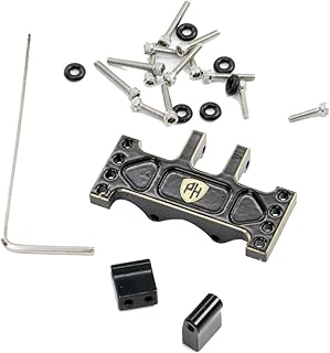 Powerhobby Axial SCX24 Adjustable Brass Servo Mount for Reefs Emaxx 59MG