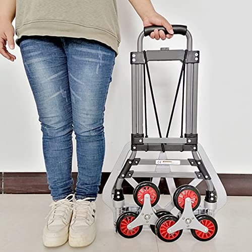Carretilla plegable portátil HUA de aluminio 70kg miniatura 6