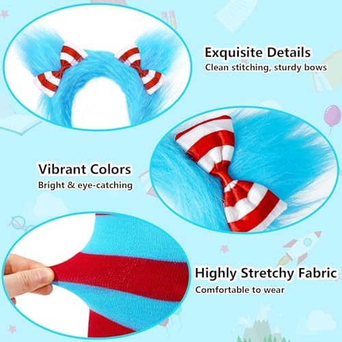 BOXPATH 4 PCS Girls Halloween Costumes Accessories Set,Halloween Dress Up - 2