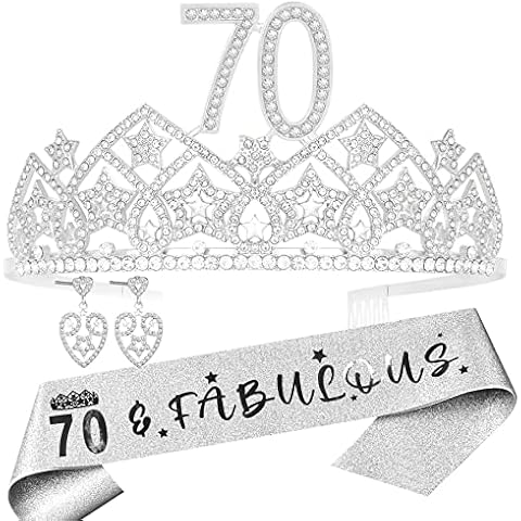 HnoonZ 70th Birthday Gifts for Women Cover