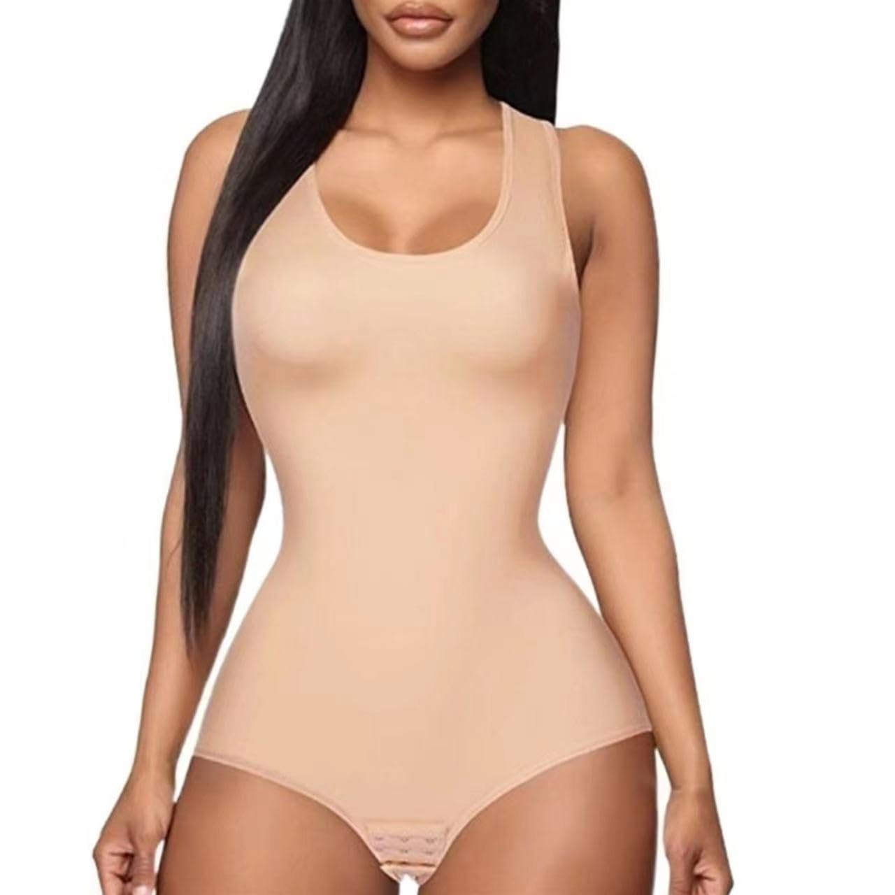 QHQQXN Odzież modelująca dla kobiet Body wyszczuplają brzuch Bezszwowe body wyszczuplają talię