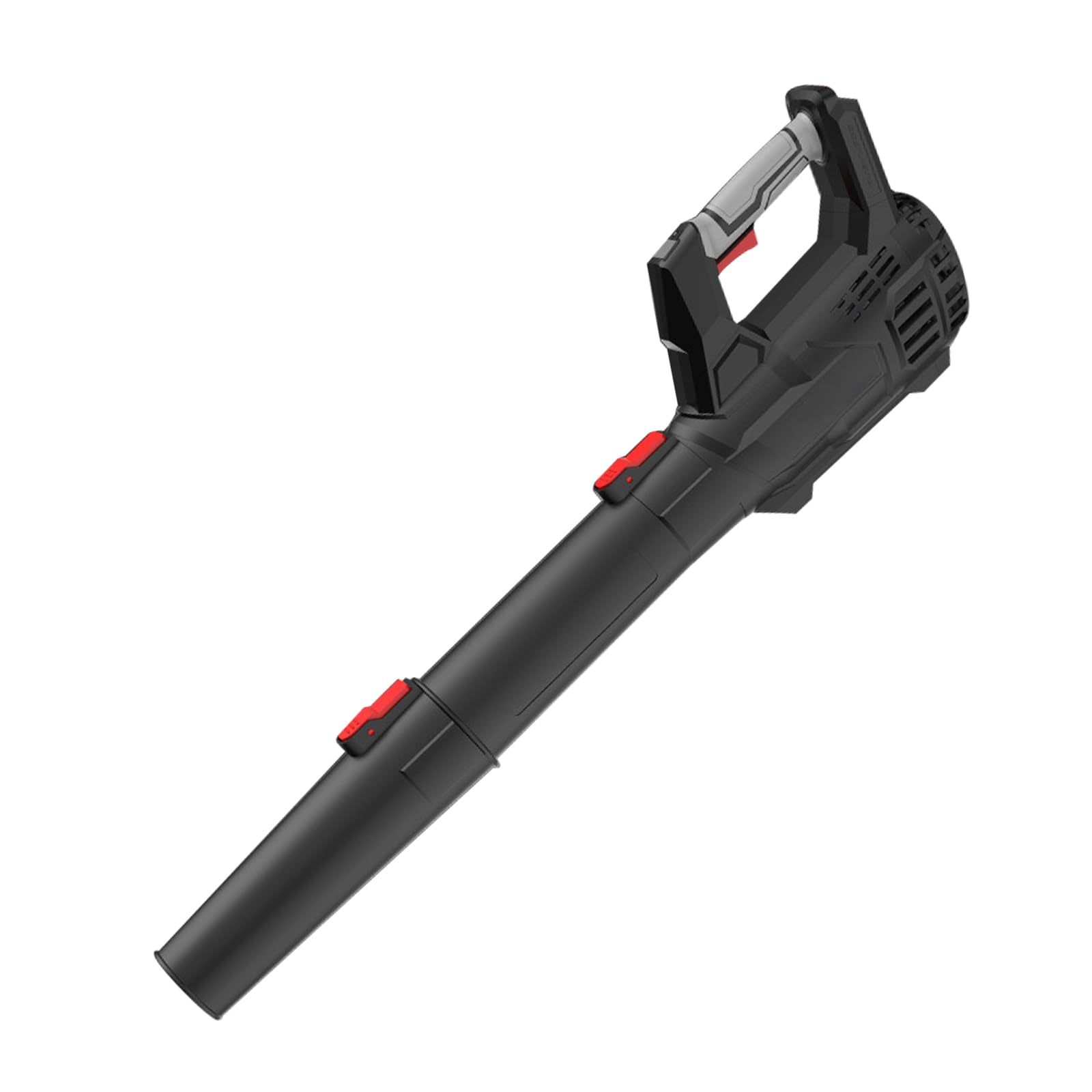 Soffiatore portatile 580CFM 160MPH Tubi intercambiabili Autonomia 40 minuti 2 batterie da 4, 0 Ah Costruzione ergonomica Soffiatore a batteria