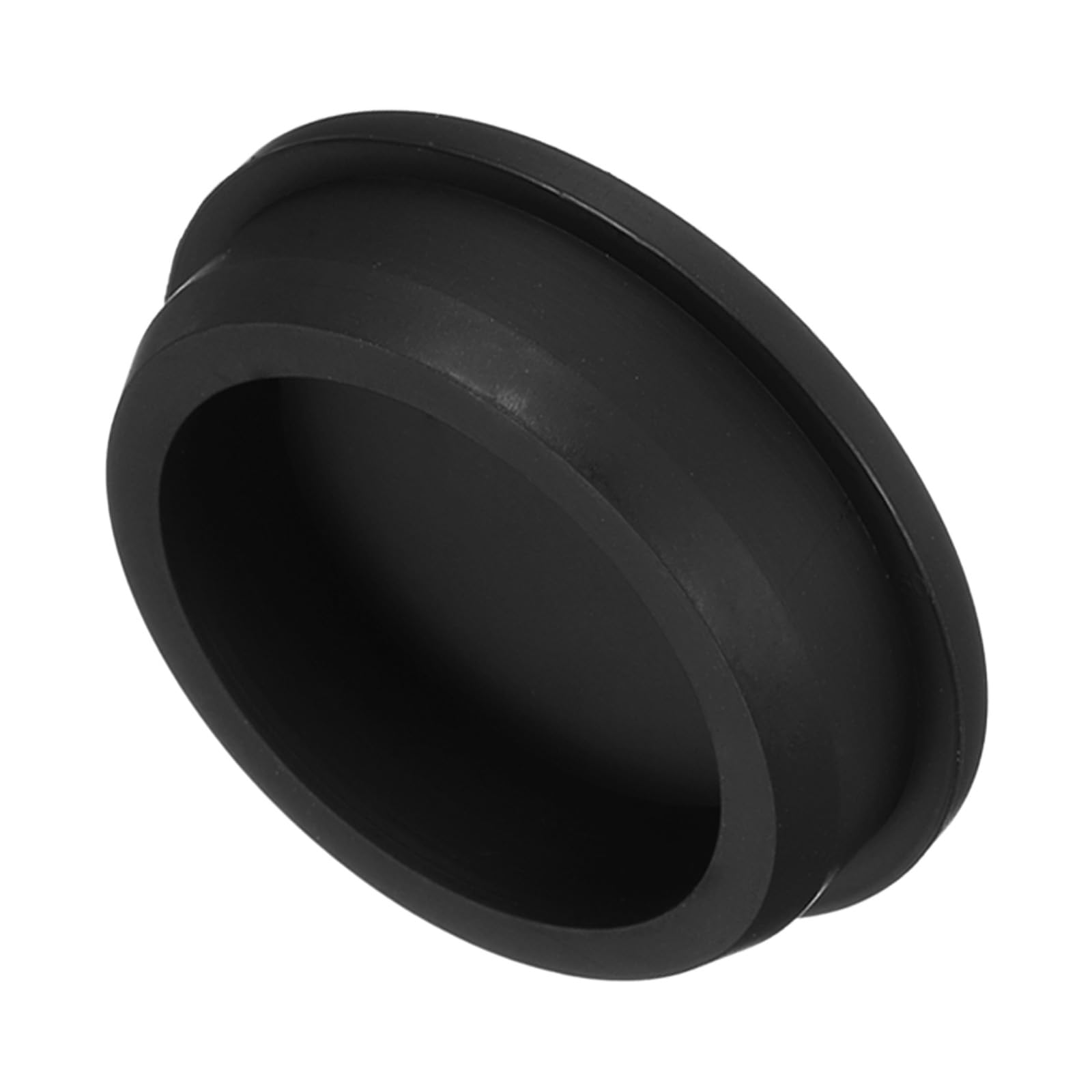 MECCANIXITY High Temp Silicone Plug Mount Dia 51.3mm/2.02 Inch T Shaped Solid Rubber Stopper Hole Plugs for Coating Plating Waterproof Sealing Plugs Black Pack of 1(OD 57mm/2.24 Inch)