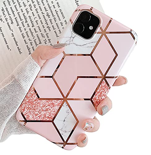 Image of MVYNO Exclusive case Compatible with iPhone 11 Back Cover | Beautiful Designer Cover Compatible with iPhone 11 for Girls & Women (Flexible | Silicone | for iPhone 11, Pink)