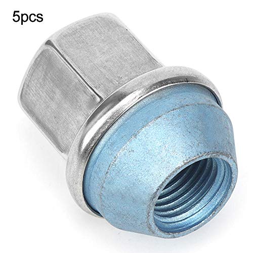 Image of KIMISS Nut Protection Cover, 5Pcs Wheel Nuts Set Screws Hex Wheel Rim Nut Fit for Land Rover Discovery Sport for LR2 LR001381 for Velar LR001381