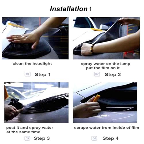 Solution phares ternis protection durable film prédécoupé pour GLA H247 Benz