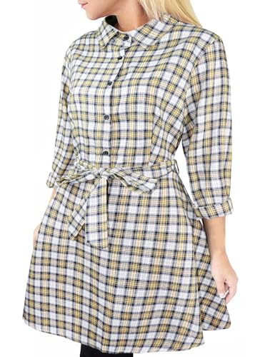 Robe rayée FANCYINN pour un look casual chic au bureau et en terrasse
